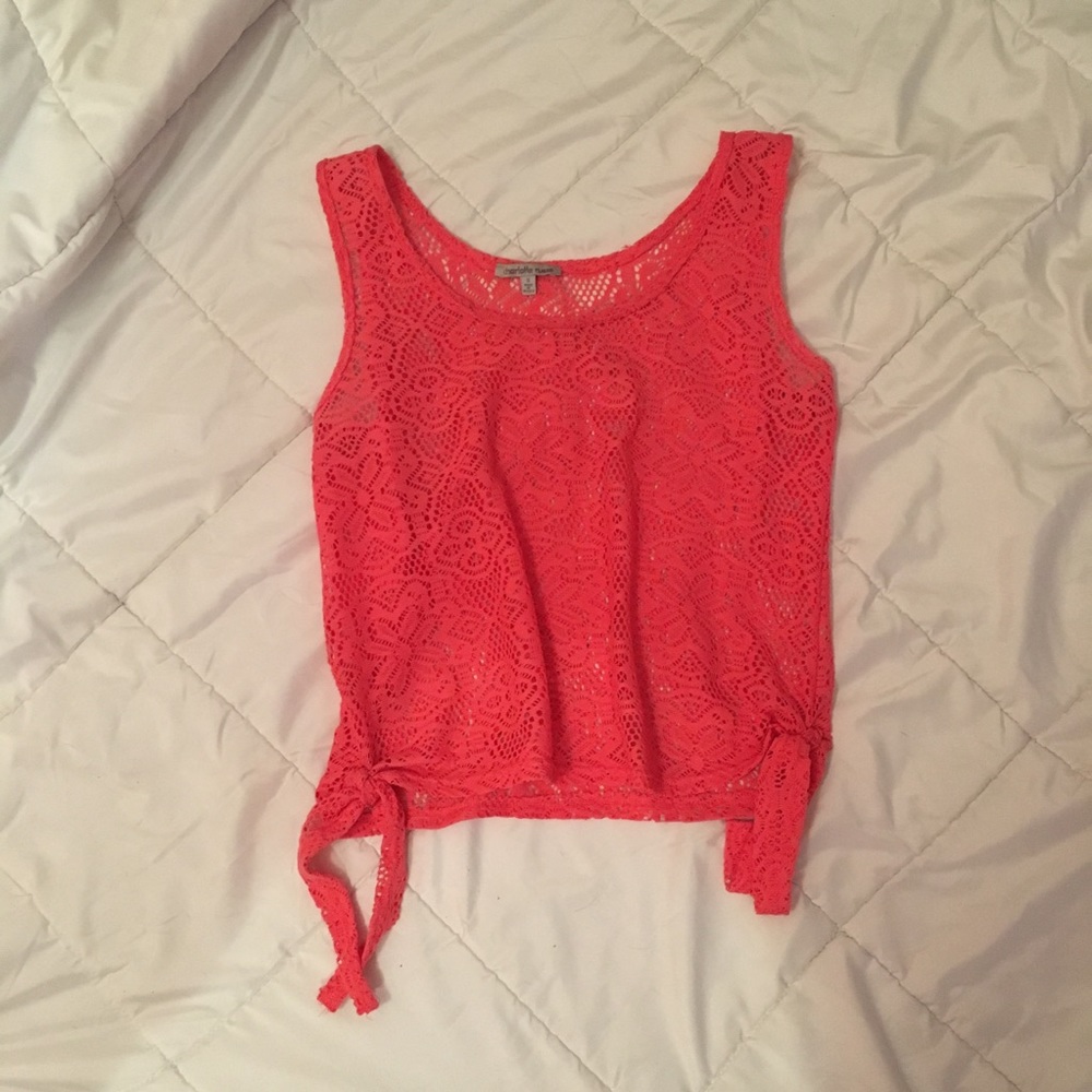 lace tank top